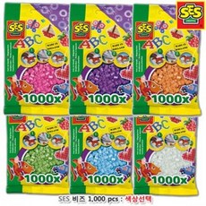 비즈1 000pcs 끼우기, 오렌지00707