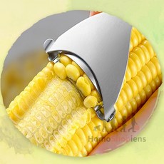 쇼피엔스 옥수수 알 분리 칼 옥수수알갱이따는기구