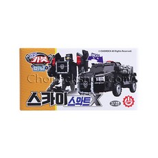 장난감 로봇 헬로카봇 스카이스와트X 자동차 미니 3yo*3074TC, 1개