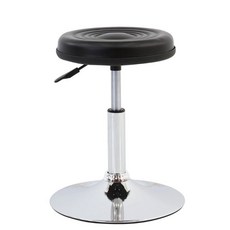 더조아 써클체어 원반형, 블랙, 1개