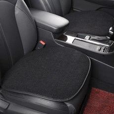 冬季坐墊年糕坐墊汽車2件套羊毛坐墊長坐墊座套創世紀現代起亞奔馳寶馬奧迪大眾雪佛蘭雙龍等00680, 2 黑色 3