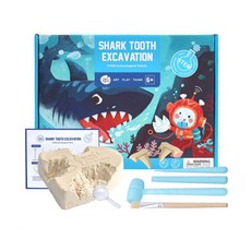 신기한 과학체험 고대상어이빨 화석발굴키트 과학교구 암석
