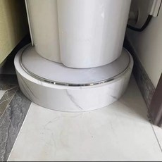 스탠드에어컨받침대 원형 키높이 선반 받침판 바닥 직경, K. 인조대리석 15cm 40cm, A. 1층, 1개, J. 40cm 지름 10cm 인조대리석