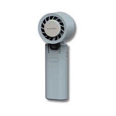 樂米 LARMI 隨身掛繩手持渦輪扇 LMF08 電風扇 循環扇 長續航 可上飛機, LMF08 水泥灰 含掛繩 現貨可上飛機