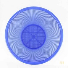 루마 원형 소쿠리 5호 블루 플라스틱소쿠리