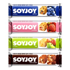 소이조이 에너지바 4종 세트, 6세트, 120g