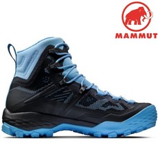 Mammut 長毛象 Ducan High GTX 女款高筒登山鞋 黑/藍配色