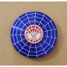 고급 합금 피젯 스피너 성인용 데스크테리어 안티 스트레스 토이 (회전 시간 오래감), [정밀 성형 커버] 원형 블루 스파이더