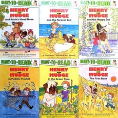 헨리와 머지 Henry and Mudge Ready-to-Read Value Pack 6권 세트 원서 영어공부, 1개, 1조각