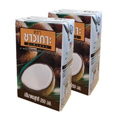 차오코 코코넛밀크, 250ml, 2개