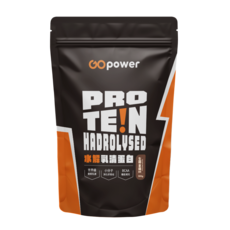 GOpower 水解乳清蛋白粉 生椰拿鐵風味 健身補給 500g, 1個