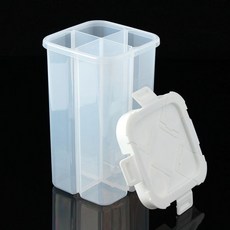 4칸 분리형 잡곡통 2.3L 시리얼 파스타 개별 보관용기, 1개