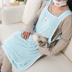 撸猫围裙 抱猫服 不粘毛