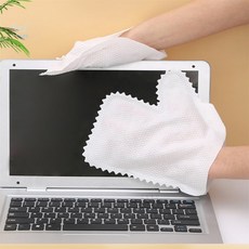 뚜뚜의세상 디자인 부직포 청소 장갑 10개 청소부직포, 대