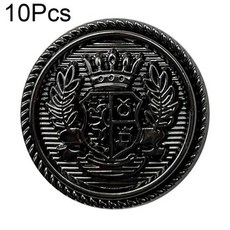 예쁜단추 수입단추 금속 버튼 패턴 생크 골든 영국 빈티지 대학 스타일 정장 핸드 코트 의류, 1개, 8) 03 - 18MM