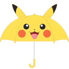 PoKeMoN 寶可夢 兒童用 47 皮卡丘臉部立體 6骨雨傘 LUPMU10005