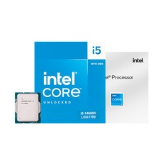[인텔 정품] 인텔 코어i5-14세대 14600K (랩터레이크-R) (정품), 선택하세요