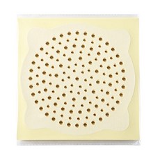 排水孔一次性毛髮過濾網 地漏貼 排水孔貼 頭髮濾網 拋棄式地漏貼 地漏蓋 浴室地漏貼, 一次性地漏貼10*10-1片, 1包10貼