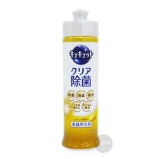 日本花王 珂珂透 按壓式高效去油洗碗精 水果香, 1個, 檸檬 除菌 240ml