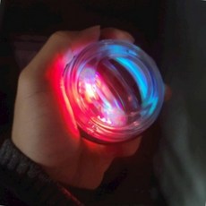 PS LED자이로볼 손목근력기 손목운동볼 전완근운동기구