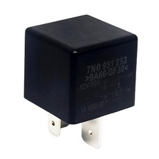 자동차 교체 전기 시스템 릴레이 7N0951253#507 12VDC 50A 5핀 스타터 3D0951253A 95561502700용 적합