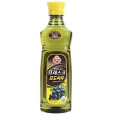 오뚜기 프레스코 포도씨유, 500ml, 5개