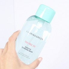 庶務客 bring green 茶樹積雪草舒緩卸妝水 溫和卸妝 清爽保濕 卸妝水, 1個, 茶樹積雪草500ml