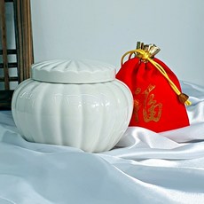 風水迷你罐白+福袋紅套組, 1套