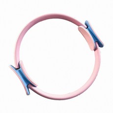 瑜珈普拉提圈 瑜珈環 健身環 皮拉提斯圈 健身圈 抗阻圈 老年人腿部肌肉訓練器 瑜珈輔助 阻力環 瑜珈 送收納袋, 1個, 瑜珈普拉提圈【淺粉藍】, 淺粉藍