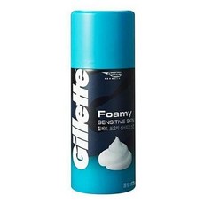 질레트 민감피부용 남자 쉐이빙폼 센서티브스킨 175ml dhy*1792fV, 1