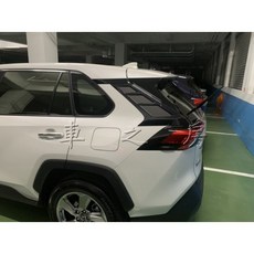 第五代 RAV4 後尾門側邊飾板 C柱飾板 後側飾板 黏貼式