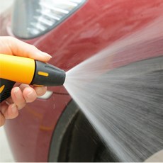 넓게 분사되는 자전거 자동차 물청소 호스 연결 고압분사기