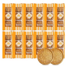 금호제과 메밀 전병과자 센베이 주전부리 담백한 옛날 전통 과자, 12개, 165g