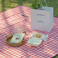 파우치형 돗자리 매트 방수 캠핑 휴대용 피크닉, YL046703 블루 200x150