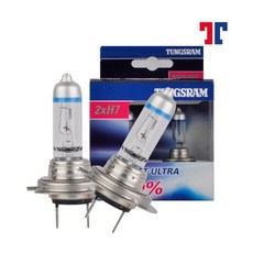 티볼리 전조등하향 텅스람 울트라 H7 플러스120 SET E1