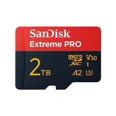 SANDISK 2TB Extreme PRO A2 V30 microSDXC U3 UHS-I 速度高達 250MB, 1個