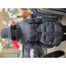 트렉스타 동아쇼핑 라나르프(블랙)가벼운원단후드일체형활용도좋은중기장구스다운코트점퍼자켓