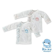 酷咕鴨 竹纖有機棉反袖肚衣