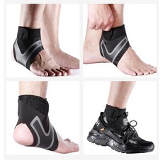 남자 여자 초경량 발목보호대 접지름 방지 발목 아대 허벅지보호대 허벅지아대, 좌