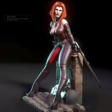 수지 모델 키트 그림 무색 및 자체 조립 (3D 인쇄) TD-4418/3D 50mm, 02 50MM  TD50-4418