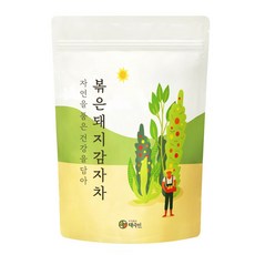 자연닮음 국산 볶은 돼지감자차 티백 1g x 50개입 생분해성원단 삼각티백, 1개