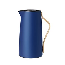 Stelton 丹麥 Emma 真空保溫咖啡壺1.2L (星空藍), 1個