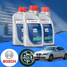 [정밀정비규격] BMW E60 528i DOT4 브레이크오일 1L (03~10년형) (2통권장) [센터순정동일품·수리비절감]