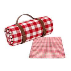 吸貓室 野餐墊 防水加厚防潮墊 露營沙灘墊, 紅白格