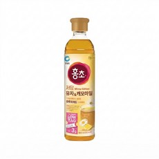 청정원 저당홍초 유자캐모마일 900ml 3개