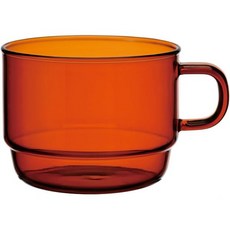 하리오 컬러즈 스태커블 머그컵 300ml 앰버색, 하리오 컬러즈 스태커블 머그컵, 300ml 앰버색