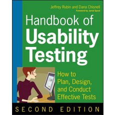 Handbook of Usability Testing: How to Plan Design and Conduct Effective Tests Paperback, Wiley