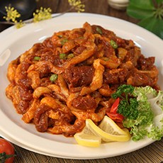 지리산 오리불고기 무항생제 청둥 유황오리 고추장 오리 주물럭 1kg, 1개, 500g