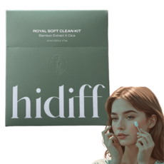 hidiff 히디프 로얄 소프트 클린키트 각질제거키트 얼굴각질제거 얼굴필링 홈케어, 7개, 10ml