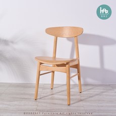 HFT Furniture 北歐經典款曲木餐椅, 原木色, 1個